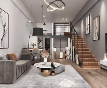 Modern Apartment-ID:522126913