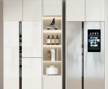 Modern Refrigerator Freezer-ID:313329763