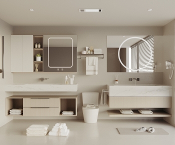 Modern Bathroom Cabinet-ID:181030992