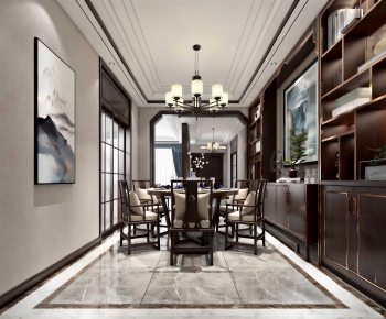 New Chinese Style Dining Room-ID:100801051