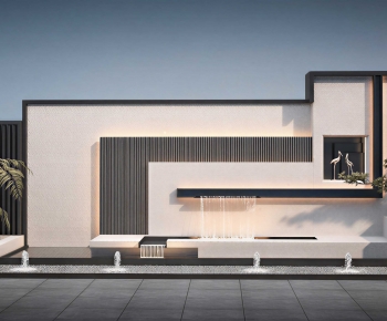 New Chinese Style Rockery Waterscape-ID:309617045