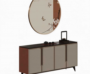 New Chinese Style Side Cabinet-ID:698729995