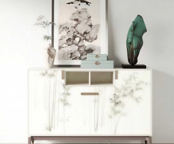 New Chinese Style Side Cabinet-ID:731232886
