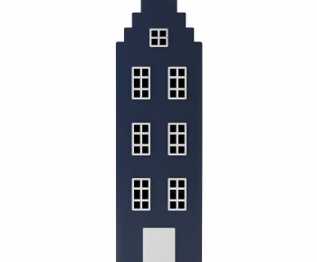 Modern Building Appearance-ID:400819068