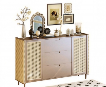 French Style Entrance Cabinet-ID:342900999