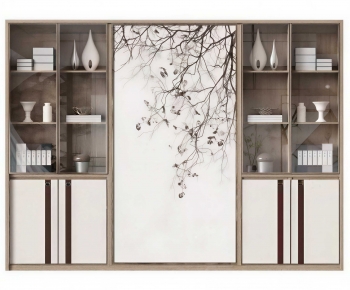 New Chinese Style Bookcase-ID:780976064