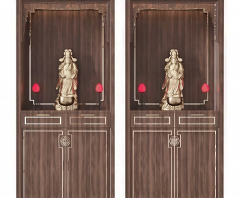 New Chinese Style Buddhist Niche-ID:390887983