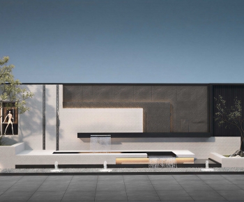 Modern Rockery Waterscape-ID:825792079