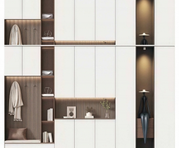 Modern Shoe Cabinet-ID:436321028