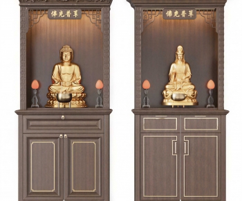 New Chinese Style Buddhist Niche-ID:455617908