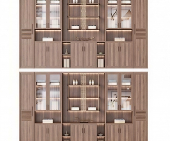 New Chinese Style Bookcase-ID:391854057