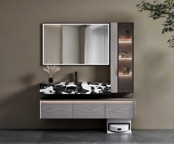 Modern Bathroom Cabinet-ID:337781917