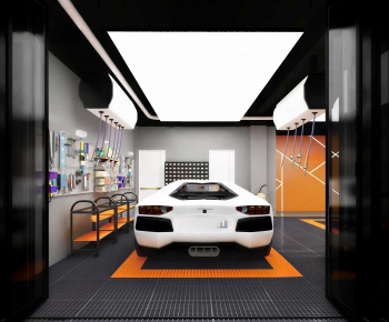 Modern Automobile Repair Shop-ID:141191961