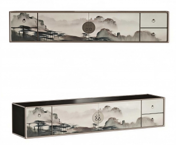 New Chinese Style TV Cabinet-ID:770880947