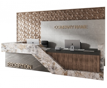 Modern Reception Desk-ID:969252113