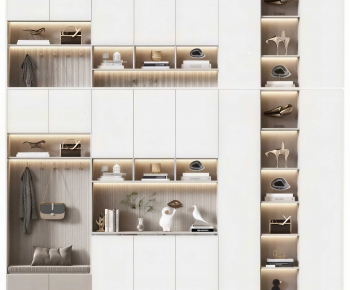 Modern Shoe Cabinet-ID:613790042