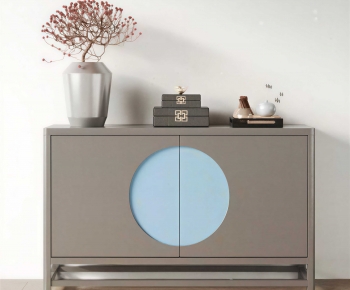 New Chinese Style Side Cabinet-ID:222613102