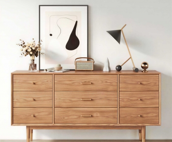 Nordic Style Side Cabinet-ID:842387913