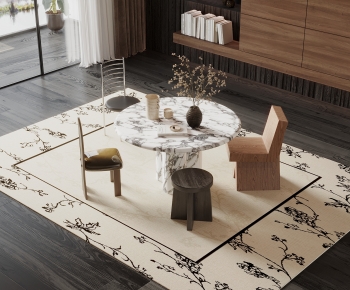 Modern Dining Table And Chairs-ID:606328962