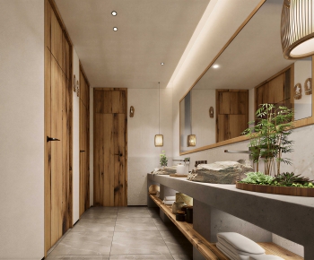 Modern Public Toilet-ID:336436996