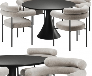 Modern Dining Table And Chairs-ID:983309762