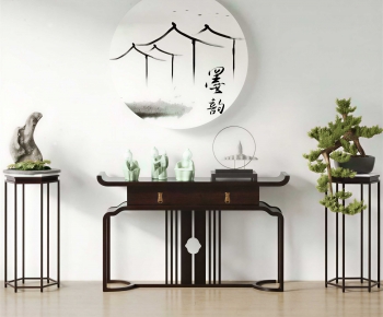 New Chinese Style Console-ID:583455092