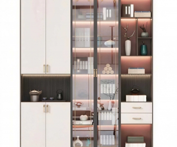 New Chinese Style Bookcase-ID:651451119