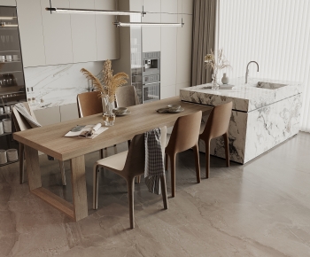 Modern Dining Table And Chairs-ID:431222924