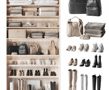 Modern Clothes, Bags And Shoes-ID:592241052