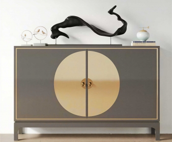 New Chinese Style Side Cabinet-ID:867887977