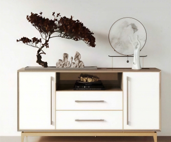 New Chinese Style Entrance Cabinet-ID:201607943