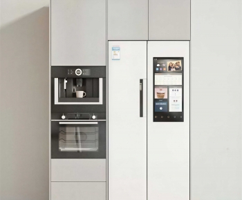 Modern Refrigerator Freezer-ID:108690395