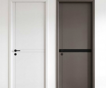 Modern Single Door-ID:148855923