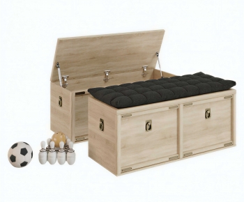 Industrial Style Side Cabinet-ID:849431995