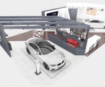 Modern Exhibition Hall-ID:910640953