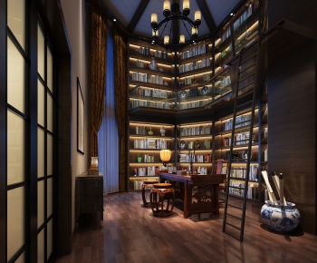 New Chinese Style Study Space-ID:303081047