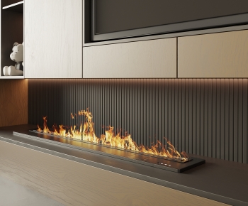 Modern Electronic Fireplace-ID:950531013