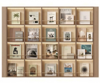Modern Bookshelf-ID:790277961