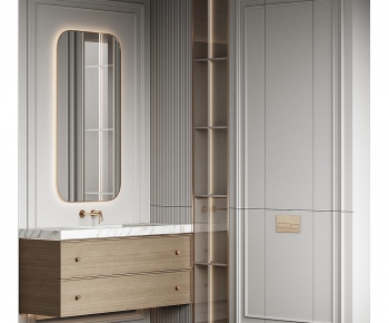 Modern Bathroom Cabinet-ID:389595036