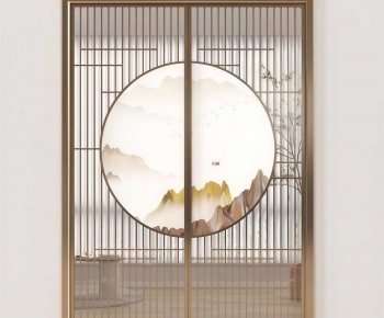 New Chinese Style Door-ID:880340106