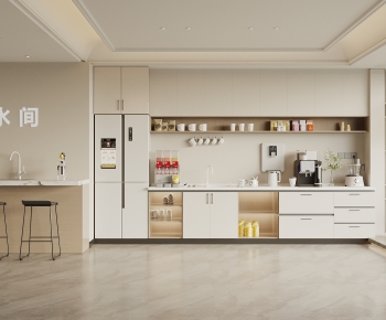 Modern Office Tea Room-ID:390157942