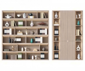 New Chinese Style Bookcase-ID:406565903