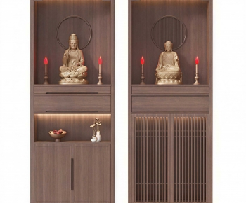 New Chinese Style Buddhist Niche-ID:196647883