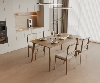 Modern Dining Table And Chairs-ID:222321036