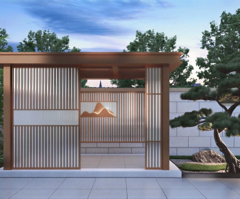 New Chinese Style Gallery Frame-ID:858136891