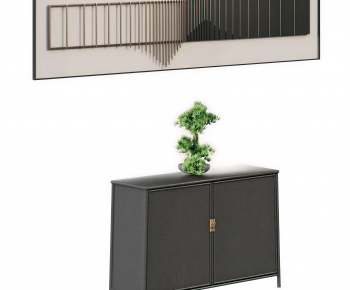 New Chinese Style Side Cabinet-ID:101690337