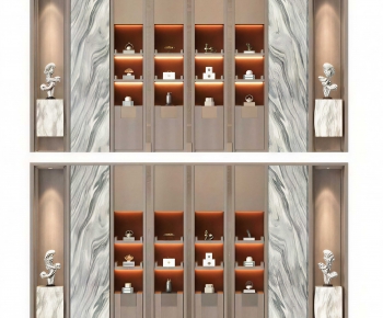 New Chinese Style Bookcase-ID:821909903