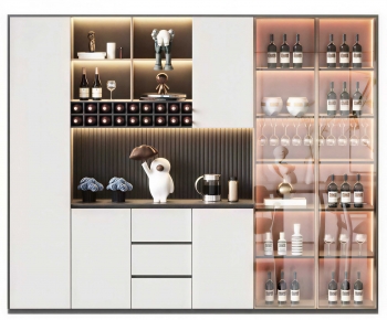 Modern Wine Cabinet-ID:897774935