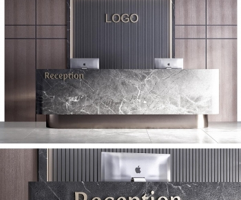 Modern Reception Desk-ID:355190994