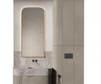Modern Bathroom Cabinet-ID:591942077